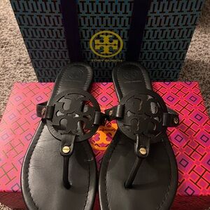 Tory Burch Black Miller Sandal